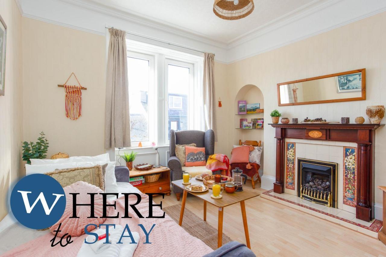 Bright 2Bed Apartment In Galashiels City Centre Zewnętrze zdjęcie