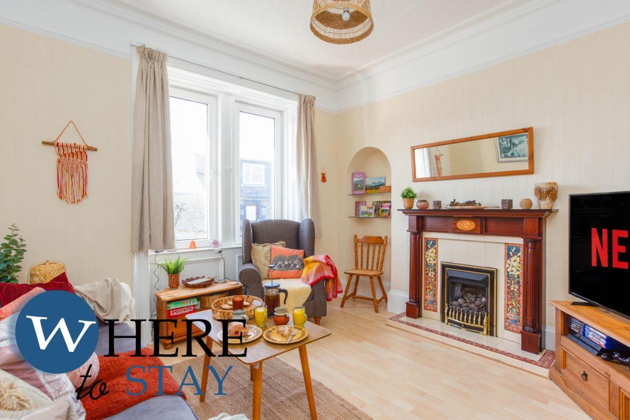Bright 2Bed Apartment In Galashiels City Centre Zewnętrze zdjęcie