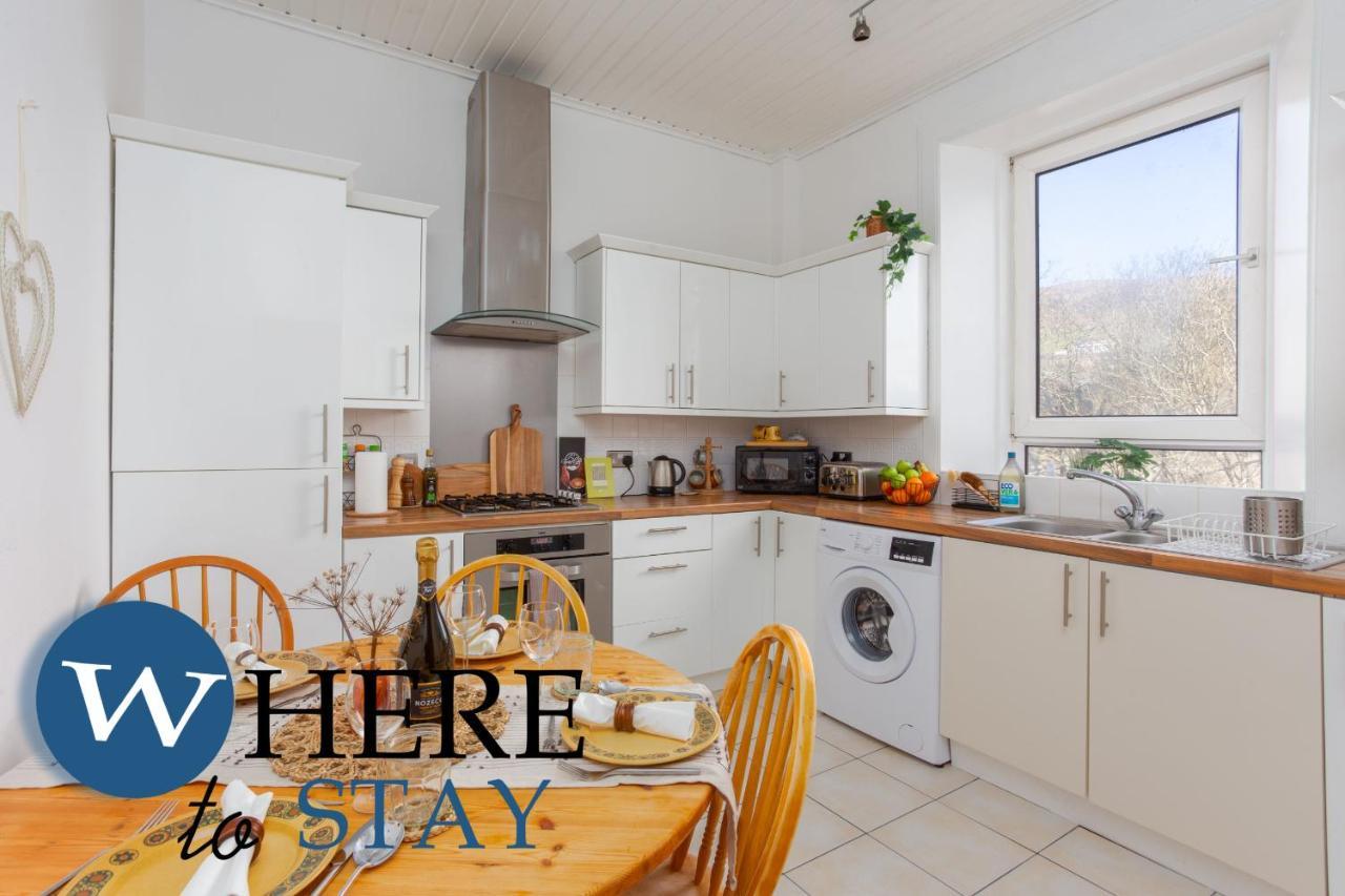 Bright 2Bed Apartment In Galashiels City Centre Zewnętrze zdjęcie